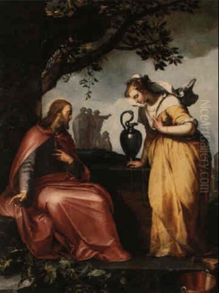 Christ And The Samaritan Woman - view 1