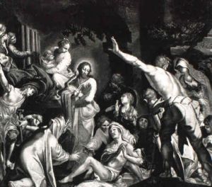 La Resurrection De Lazare by Abraham Bloemaert