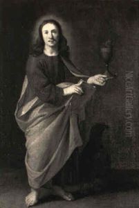 Der Evangelist Johannes Mit Dem Adler
