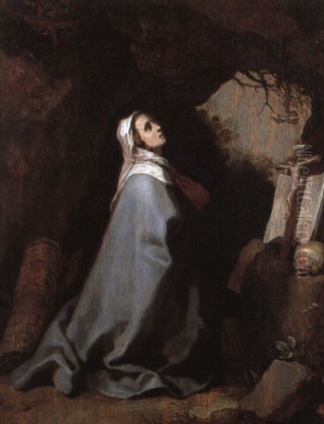 The Penitent Magdalen - view 1