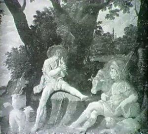 Mercury And Argus Rape Of Europa by Abraham Bloemaert