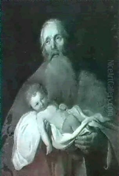 Saint Simeon Holding The Infanchrist. - view 1