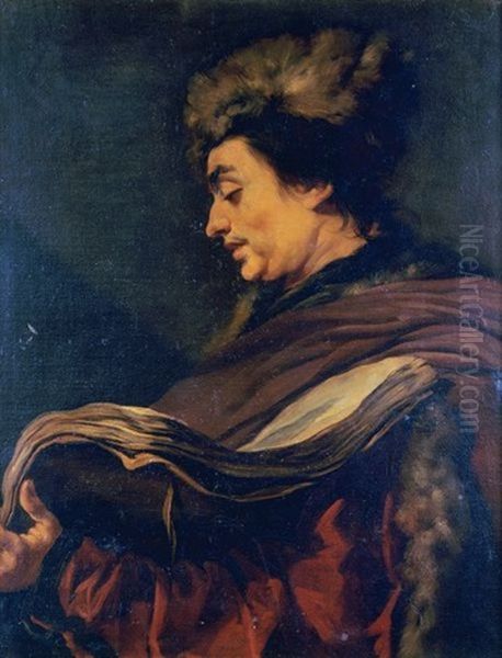 Portrait D'homme Lisant - view 1