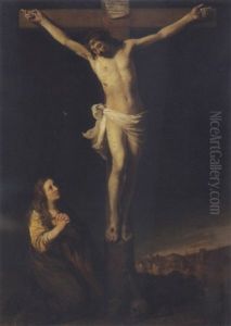 Crucifixion With Mary Magdalene thumbnail
