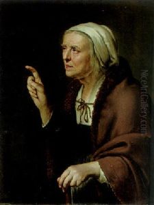 A Fortune Teller by Hendrick Bloemaert