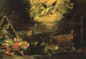 The Annunciation To The Shepherds by Hendrick Bloemaert