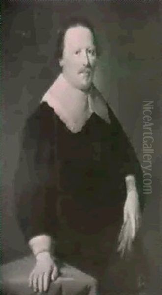 Portrait D'homme Vu Aux Trois Quarts - view 1