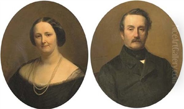 The Married Couple (pair, One 1862) - view 1