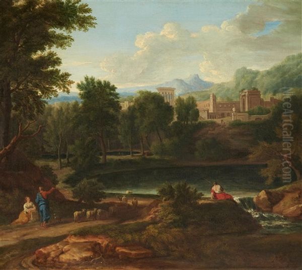 Landscape With Ancient Ruins - view 1