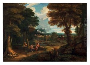 Paysage Avec Mercure Et Argus