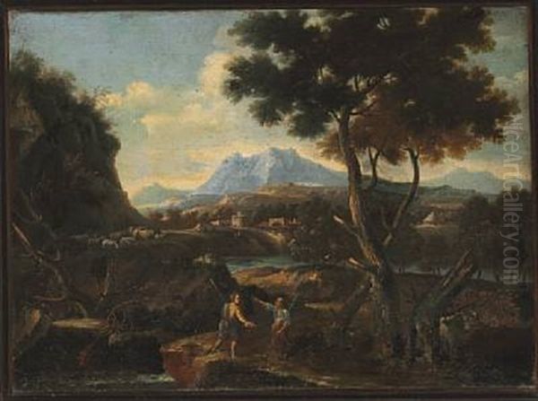 Landscape With Two Shepherds - view 1