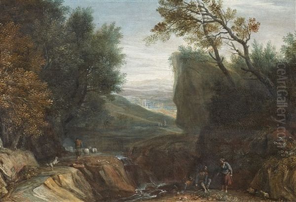 Sudliche Landschaft Mit Hirten - view 1