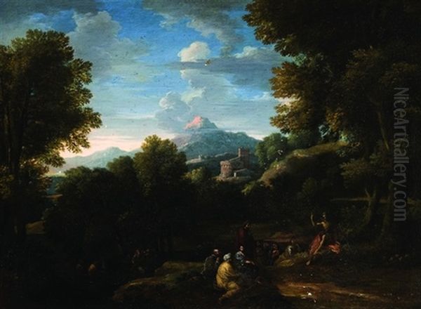 Paesaggio Con La Predica Del Battista - view 1