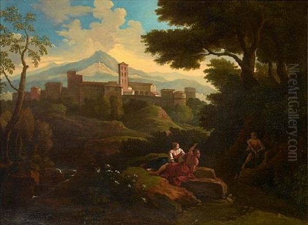 The Abbey Of San Nilo At Grottaferrata - view 1