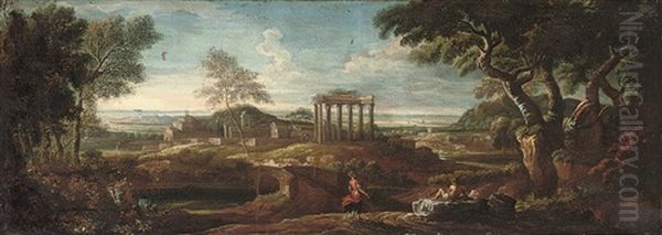 An Extensive Italianate Landscape - view 1
