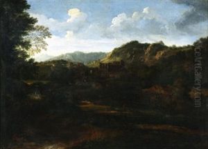 Campagnalandschaft by Jan Frans van Bloemen