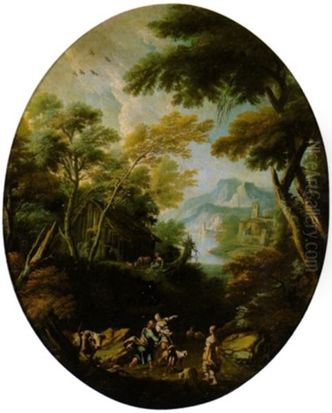 Paesaggio Con Scena Pastorale - view 1