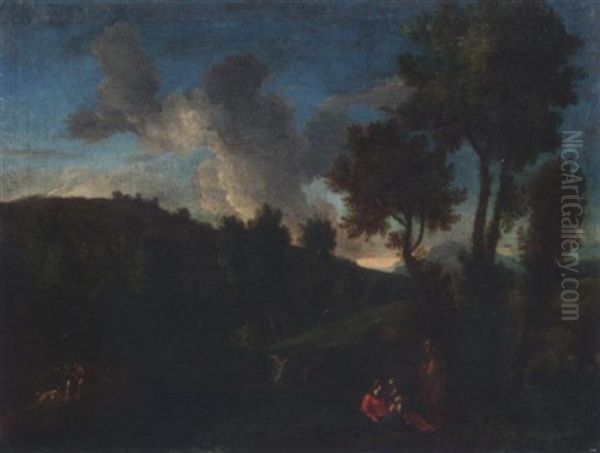 The Rest On The Flight Into Egypt - view 1
