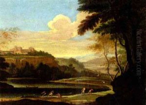 Classical Landscape by Jan Frans van Bloemen