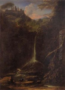Die Wasserfalle Bei Tivoli