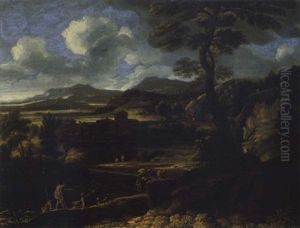 Heroische Landschaft by Jan Frans van Bloemen