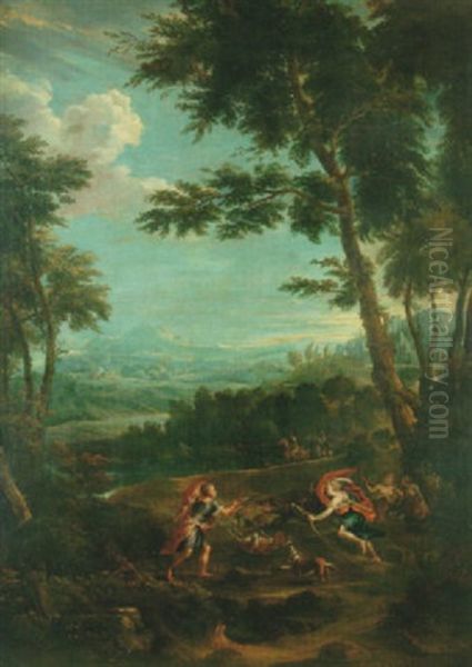 Landskap Med Diana Och Actaeon - view 1