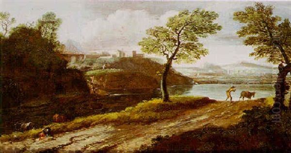 Vue De La Campagne Italienne - view 1