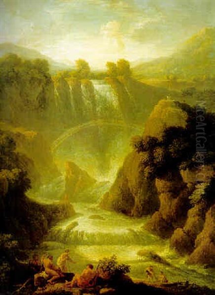 The Cascata Delle Marmore At Terni - view 1
