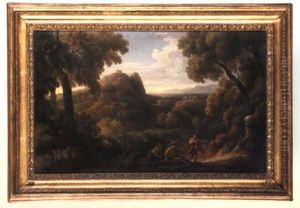 Classical Landscapes With Figures by Jan Frans van Bloemen