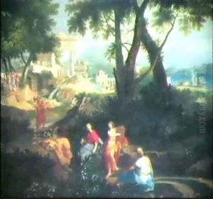 Orpheus Und Eurydike by Jan Frans van Bloemen