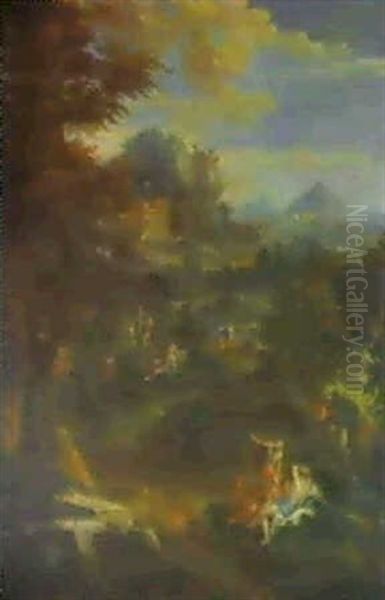 Priapus And Lotis & Diana And Actaeon - view 1