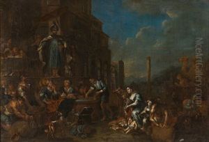 Die Darbietung Vor Dem Califen Die Darbietung Vor Dem Califen