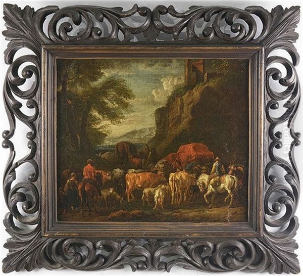 Landscape With A Caravan Of Pilgrims - view 1