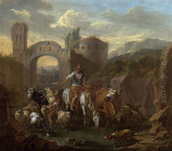 Hirten In Landschaft - view 1