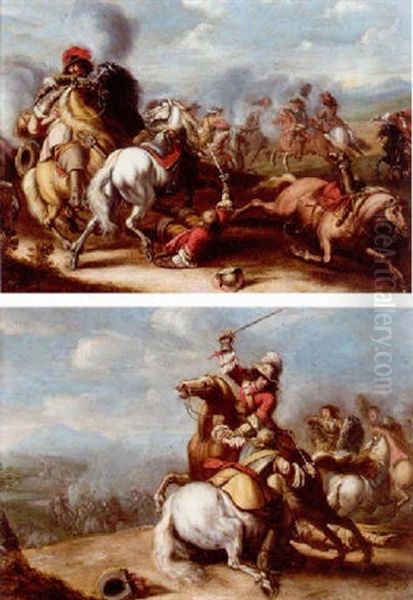 Cavalry Skirmish - view 1
