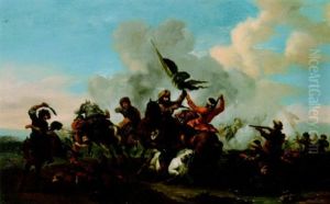 A Cavalry Battle