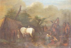 Campamento De Soldados