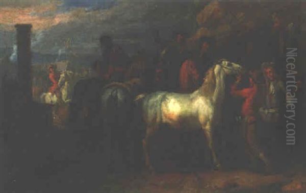 A Horse Fair - view 1