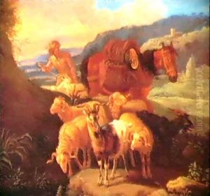 Paesaggi Con Animali E Mandriani