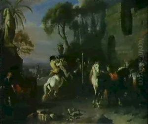 Reitschule In Romischen Ruinen