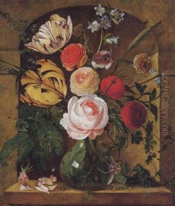 Blumen In Einer Glasvase