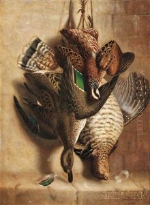 Hanging Game Birds by Francois de Blois