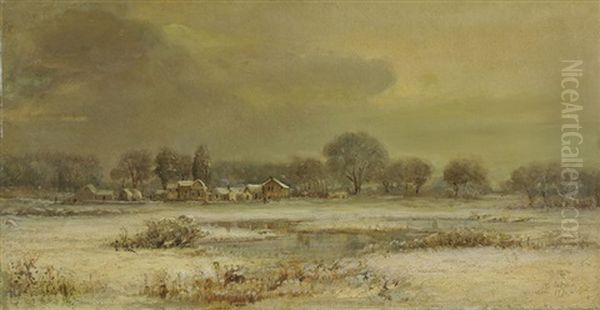 Valinell, France In Winter - view 1