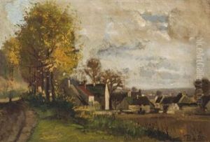 Country Landscape by Francois de Blois