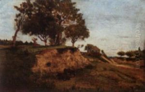 Landscape With Cows by Francois de Blois