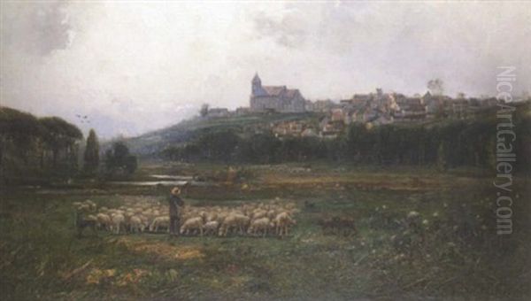 The Village Of Clermount At Sunrise - view 1