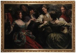 The Dance by Gustav Vilhelm Blom