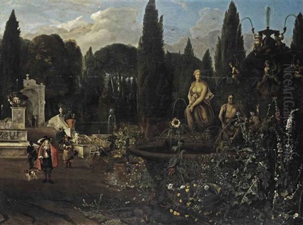 The Farnese Gardens, Rome - view 1
