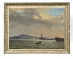 Kinnekulle, Fran Inloppet Till Lidkopings Hamn by Albert Blombergsson
