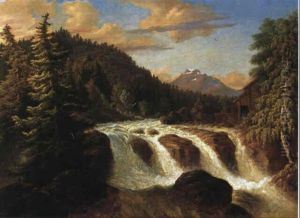 Brusande Fors by Albert Blombergsson